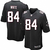 Nike Men & Women & Youth Falcons #84 Roddy White Black Team Color Game Jersey,baseball caps,new era cap wholesale,wholesale hats